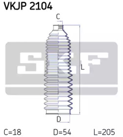 SKF VKJP 2104